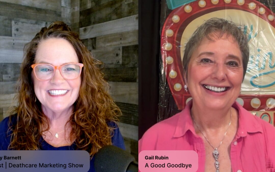 Death Care Marketing Show | E3: Movie Night at the Mortuary with Gail Rubin, CT
