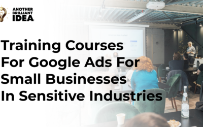 Training Courses For Google Ads For Small Businesses In Sensitive Industries.